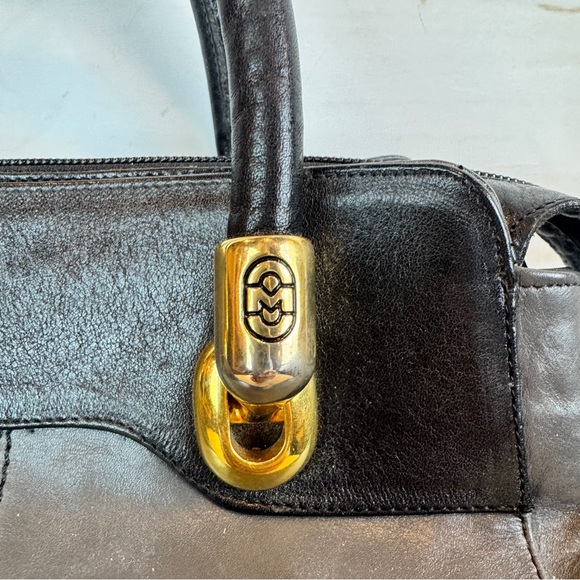 Marino Orlandi | Leather Satchel Handbag - Picture 4 of 11